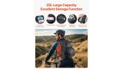 Hydration Pack Backpack 2L TPU Water Bladder Cycling Hiking Running Camping