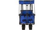 VEVOR Extra Large Collapsible Garden Cart-Blue