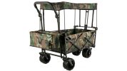 VEVOR Collapsible Folding Wagon with Removable Canopy-Camouflage
