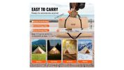VEVOR 12 Person Canvas Glamping Bell Tent