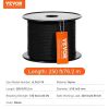 VEVOR Braided Nylon Cord, 3/16 inch by 250 feet