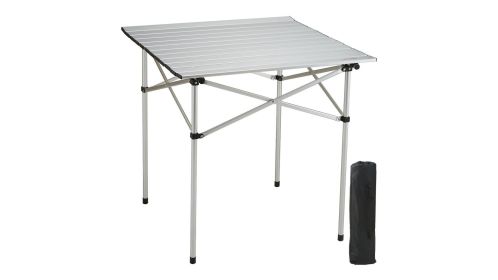 VEVOR Foldable Camping Table with Side Tables and Carry Bag