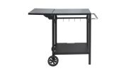 VEVOR Outdoor Grill Dining Cart with Double-Shelf