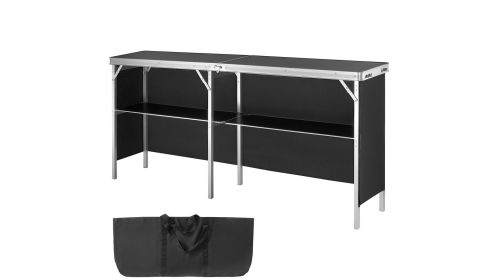 VEVOR Extra Long Folding Portable Bar Table