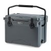 Hard Cooler with Aluminum Handle and Cup Holders, 25 QT 
