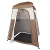 VEVOR Camping Shower Tent, 66" x 66" x 87" 1 Room Oversize Outdoor Portable