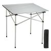 VEVOR Foldable Camping Table with Side Tables and Carry Bag