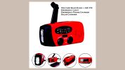 Storm Safe Emergency AM/FM/NOAA Weather Band Radio With Solar Flash Light