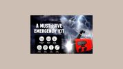 Storm Safe Emergency AM/FM/NOAA Weather Band Radio With Solar Flash Light