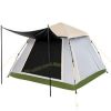 Instant Pop-up Camping Tent with Removable Rainfly, 2-4 People 
