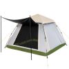 Instant Pop-up Camping Tent with Removable Rainfly, 2-4 People 
