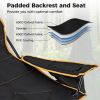 Folding Camping Chair with Footrest Camping Lounge Chair with Carry