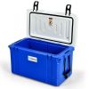58 Quart Leak-Proof Portable Cooler  Ice Box for Camping-Blue-Color Blue-Size L