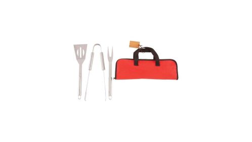 4pc Stainless Steel Barbeque Tool Set