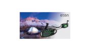 Eton NSP101WXGR Scorpion II AM/FM/NOAA Weatherband Radio and Flashlight, Black