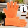 VEVOR Silicone Smoker Oven Gloves Non-Slip Heat Resident BBQ Grill Gloves