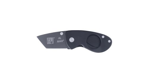Havana Clipper D2/POM DK Charcoal  Gray Handle Charcoal Ti