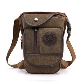 Canvas Drop Leg Bag Outdoor Waist Pack For Men Women Tactical Military