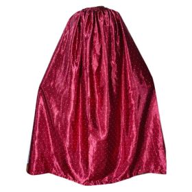 Red Satin Portable Changing Cloak Cover-Ups Instant Shelter Beach Cover Cloth