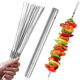Stainless Steel Kabob BBQ Skewers, 20pcs 