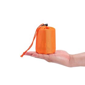 Outdoor Life Emergency Sleeping Bag; Warm Waterproof Mylar First Aid Camping