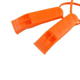 Survival Safety Whistle with Reflective Lanyard for Emergency Use