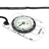 GOXAWEE Outdoor Backpacking Transparent Plastic Compass Tool For Camping;