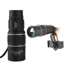 1pc HD Monocular Telescope 16X52 Compact High Definition Scope for Phone