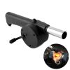 1pc BBQ Fan Air Blower Fast Fire Starter Portable Hand Crank Bellows