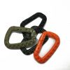 Plastic DRing Locking Carabiner Light but Strong NOT for Climbing Pack of 10