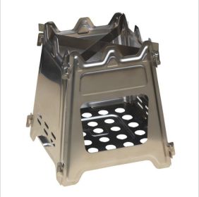 Folding Stainless Steel Charcoal Wood Burning Stove