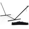 Heavy-Duty Hammock Stand with Storage Bag for 2-Person Relaxation