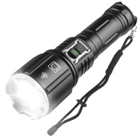 Super Bright LED Flashlight Waterproof Rechargeable Zoomable Tactical Torch