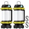 Rechargeable Camping Lantern and Flashlight, 2 Packs 