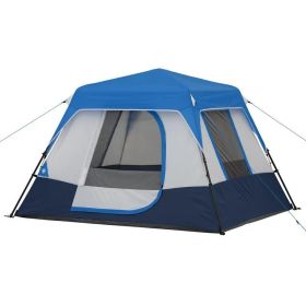 Instant Cabin Tent with LED Lighted Hub for 4 People