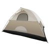 Waterproof Dome Tent with Detachable Rain Cover for 4-Person Camping