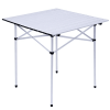 Folding Camp Table Portable Compact Aluminum Outdoor Tables with Carry Bag for