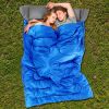 Waterproof Sleeping Bag with 2 Pillows for 2 People 