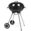 18 Inch Apple Charcoal Stove Enamel with White Side Wheel Diameter 15cm