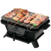 Cast Iron Tabletop BBQ Grill Stove for Camping and Picnics