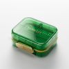 Medicine Pill Organizer Travel Cute Small Pill Box for Purse Travel Size