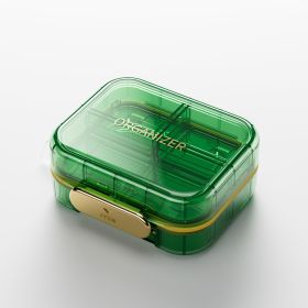 Medicine Pill Organizer Travel Cute Small Pill Box for Purse Travel Size