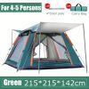 Waterproof Camping Tent for 4-5 People with Mosquito Net Windows