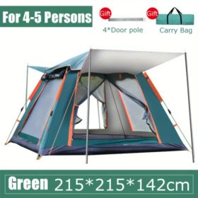 Waterproof Camping Tent for 4-5 People with Mosquito Net Windows