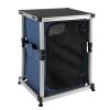 VEVOR Camping Kitchen Table Popup Aluminum Portable Folding Cook Station with 3