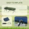 All-in-One Camping Combo: Cot, Air Mattress, Sleeping Bag & Accessories