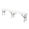 Courtyard Foldable Bench for Outdoor Use - 6FT