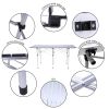 Portable Folding Lightweight Aluminum Camping Picnic Table for 4 to 6 Compact