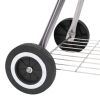 18 Inch Apple Charcoal Stove Enamel with White Side Wheel Diameter 15cm