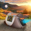 Pop-Up Tent with Automatic Setup for 3-4 Person Camping